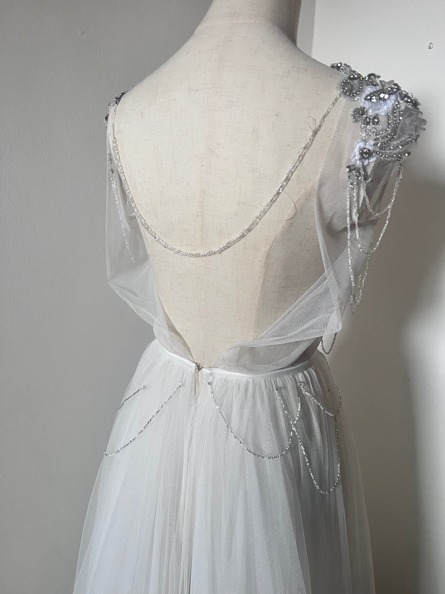 Ivanel Gown by Rara Avis - Ivory Size 38 with underdress - Atelier Sample
