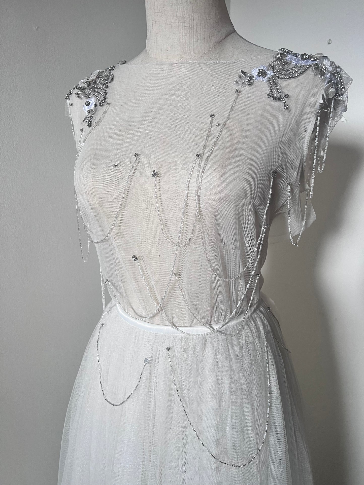 Ivanel Gown by Rara Avis - Ivory Size 38 with underdress - Atelier Sample