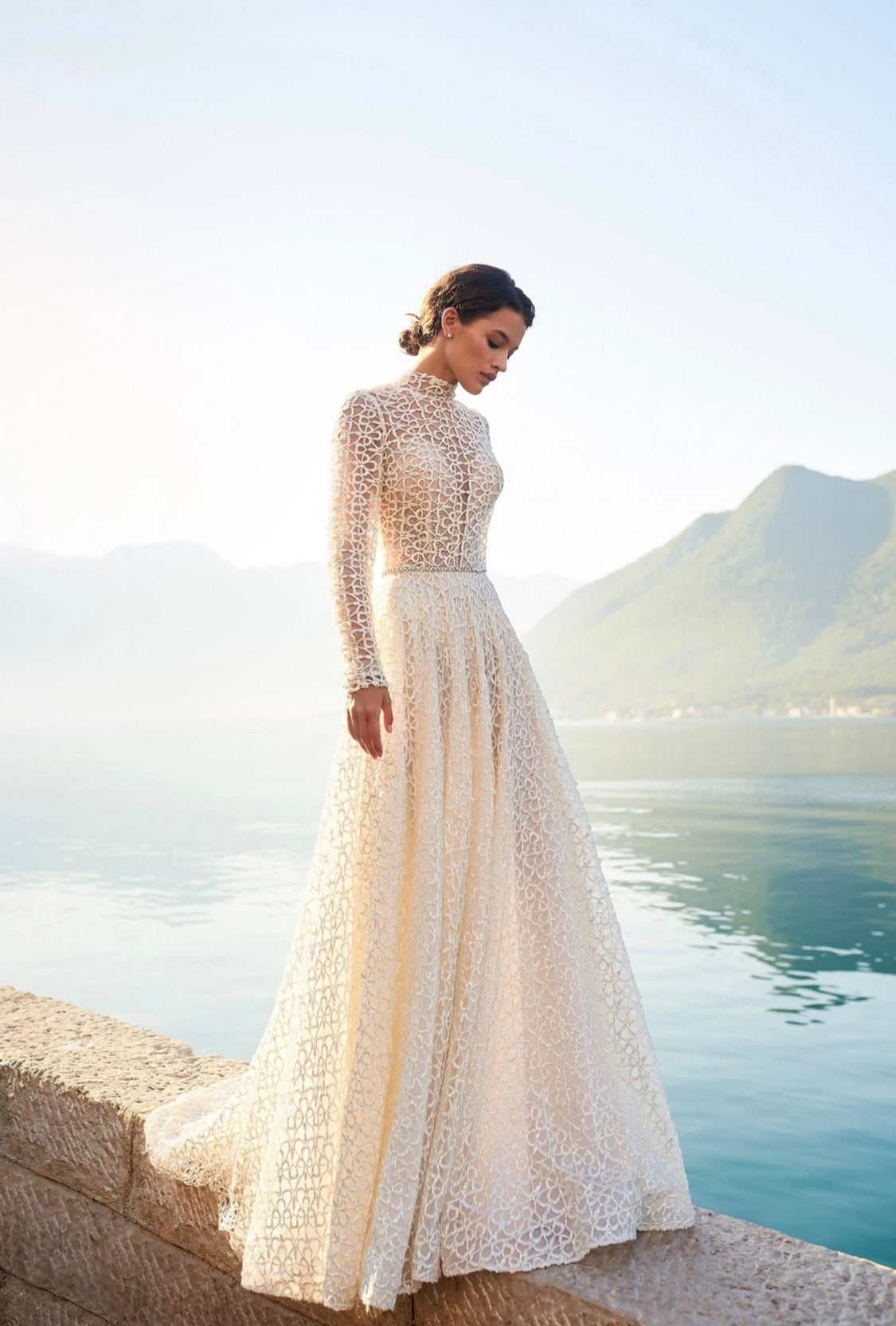 Ida Torez - Agnes Gown  Size EU 38 - Colour Ivory