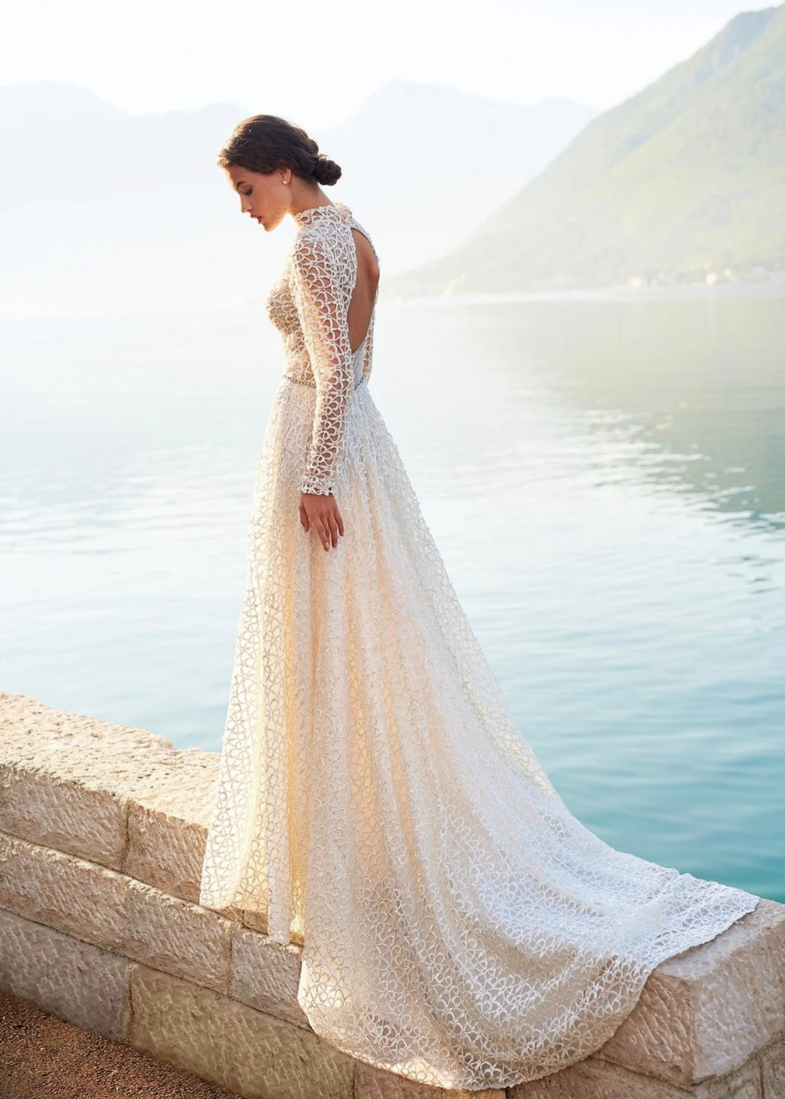 Ida Torez - Agnes Gown  Size EU 38 - Colour Ivory