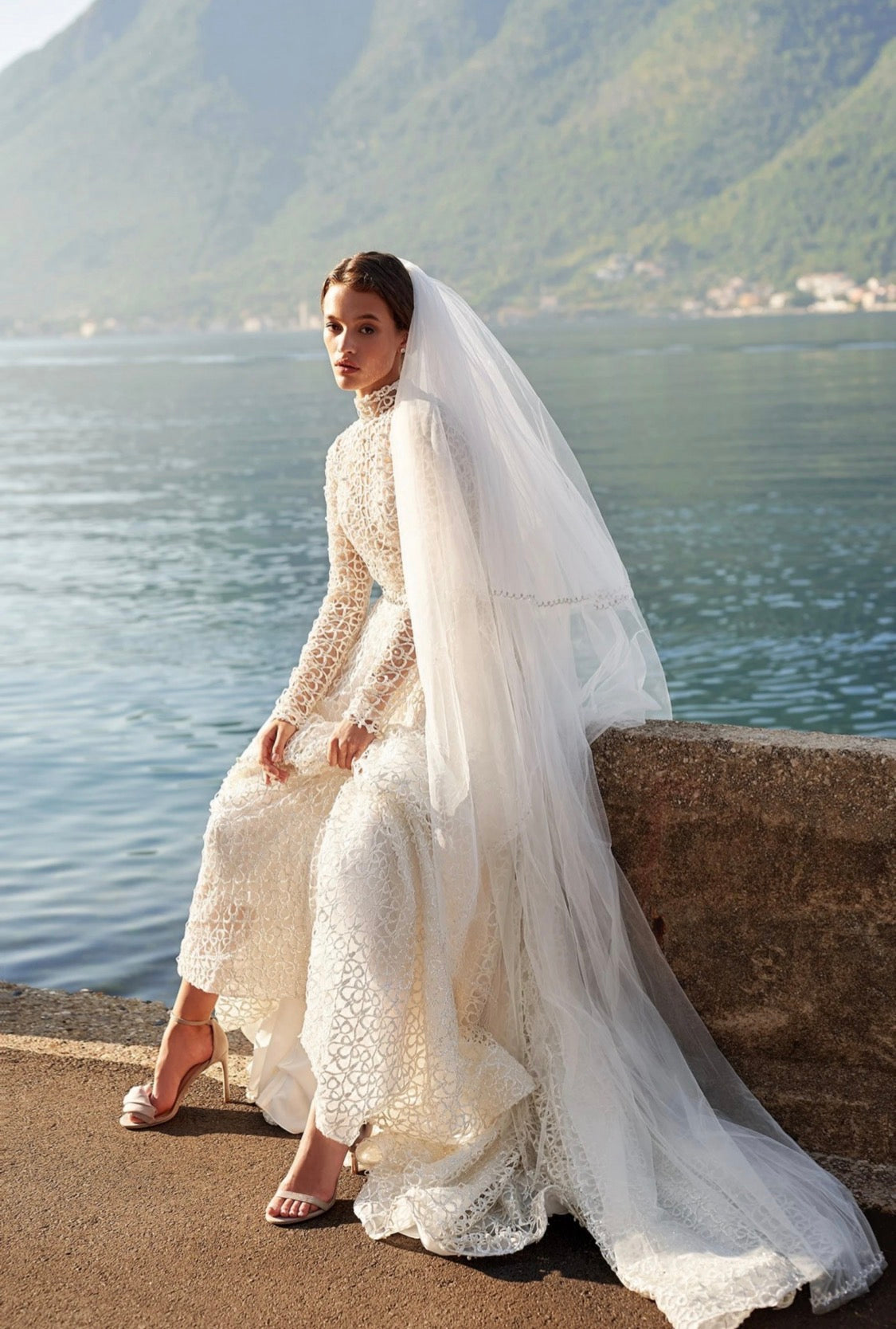 Ida Torez - Agnes Gown  Size EU 38 - Colour Ivory